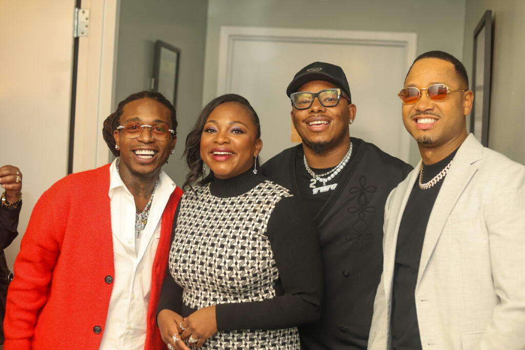 Jacquees, Naturi Naughton, her husband & Terrence J