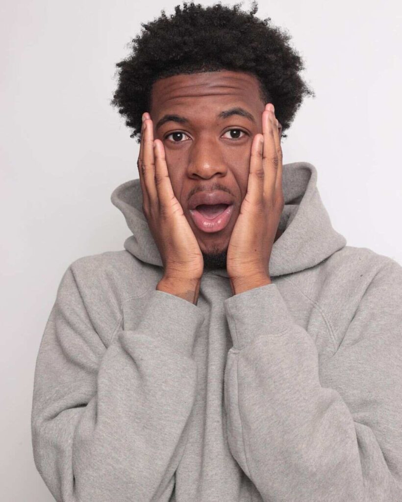 Zeddy Will Grabbing His Face